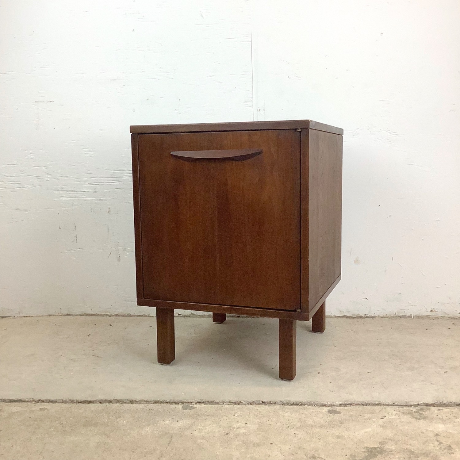 Oversized Teak End Table or Nightstand - image-2