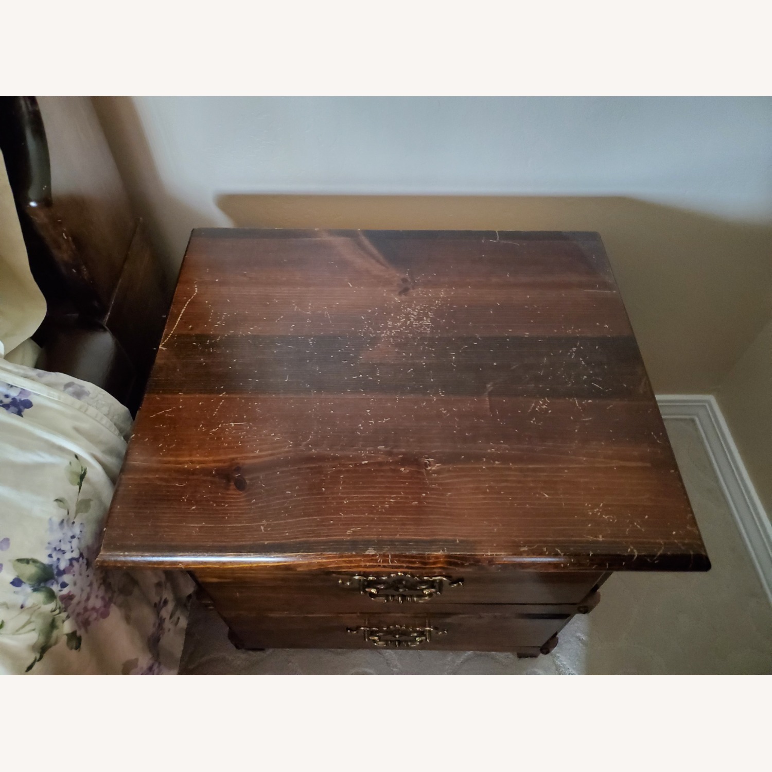 Solid Wood Nightstands - image-3
