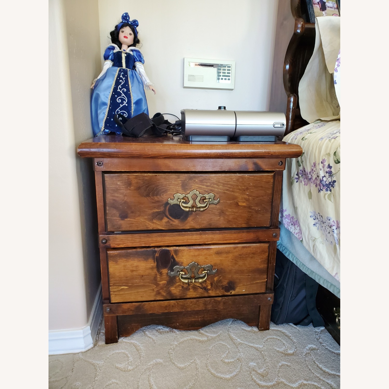 Solid Wood Nightstands - image-1