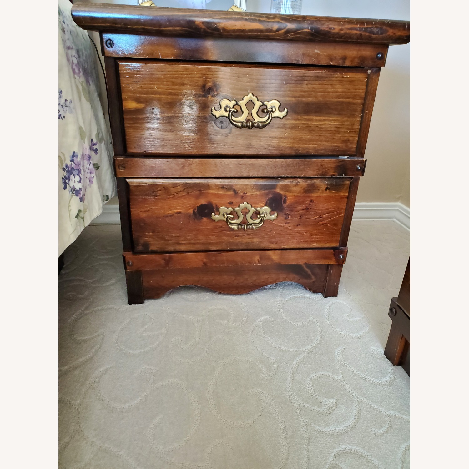 Solid Wood Nightstands - image-2
