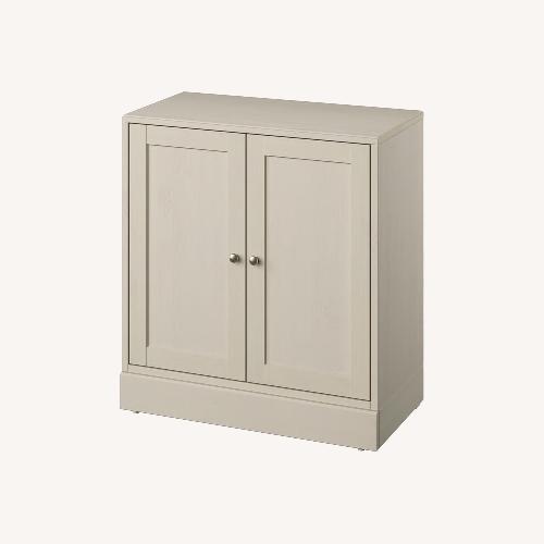 Used IKEA Havsta Cabinet with Base Gray-Beige for sale on AptDeco