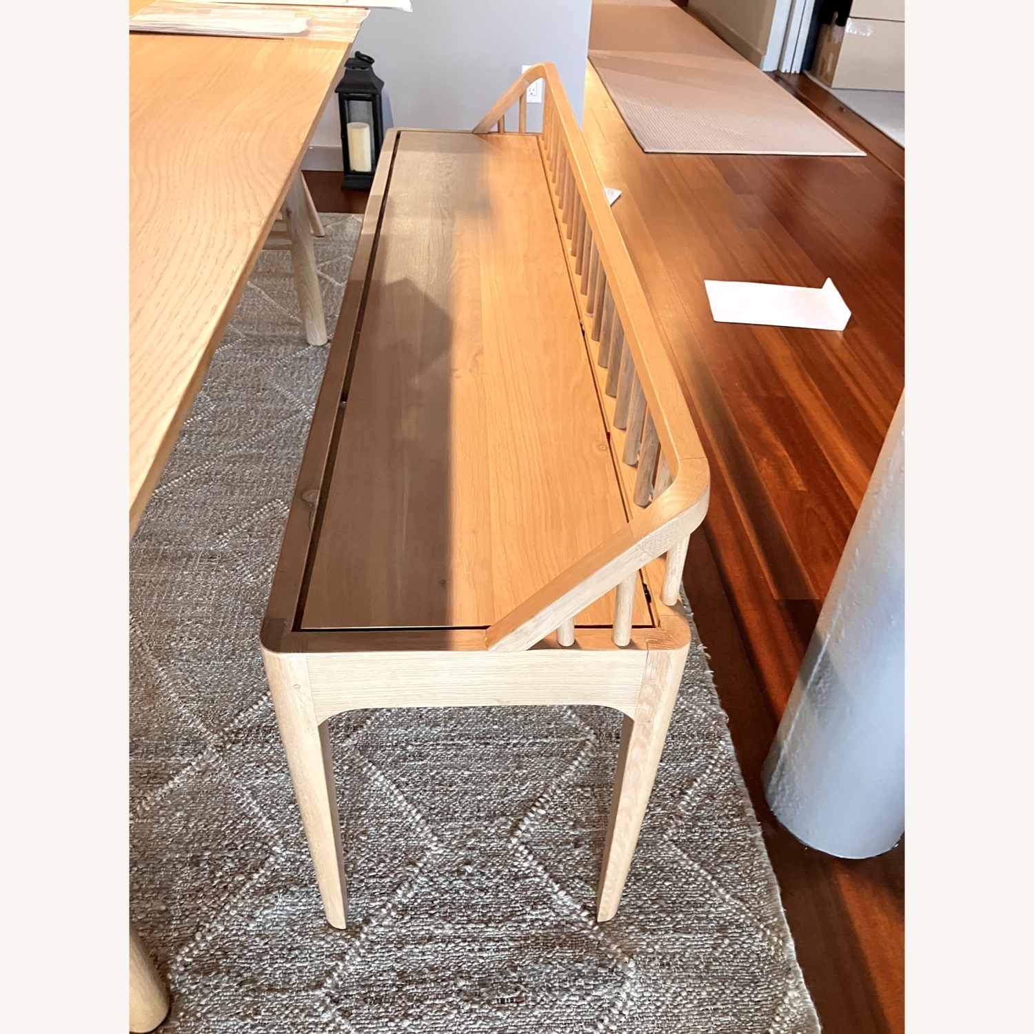 Modern Nordic Oak Bench | Ethnicraft Spindle - image-12
