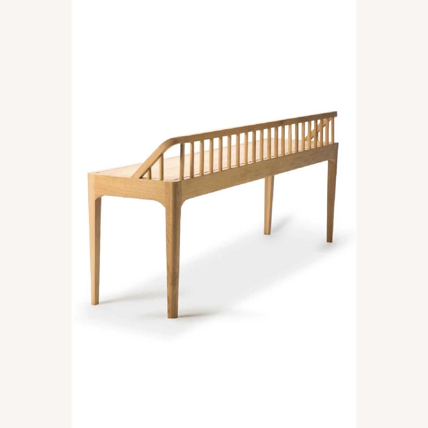 Modern Nordic Oak Bench | Ethnicraft Spindle - image-6