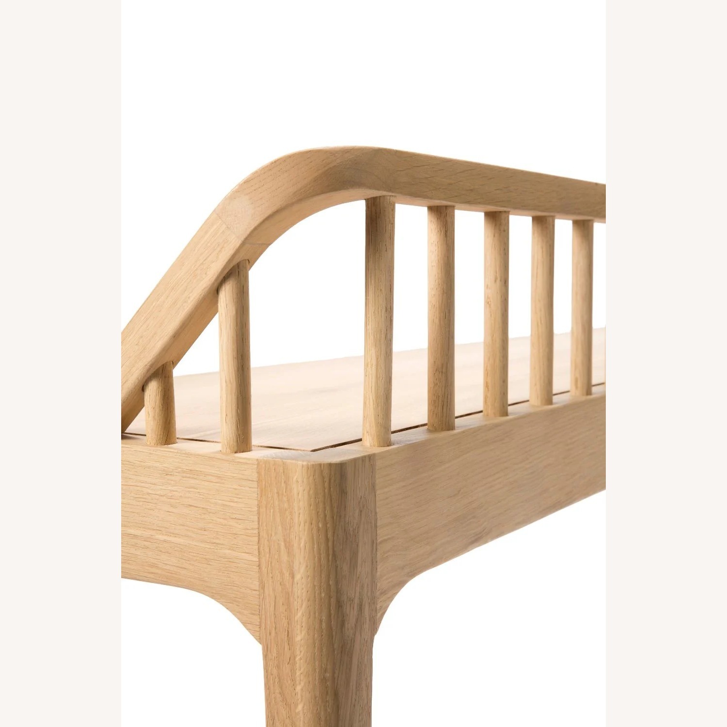 Modern Nordic Oak Bench | Ethnicraft Spindle - image-3