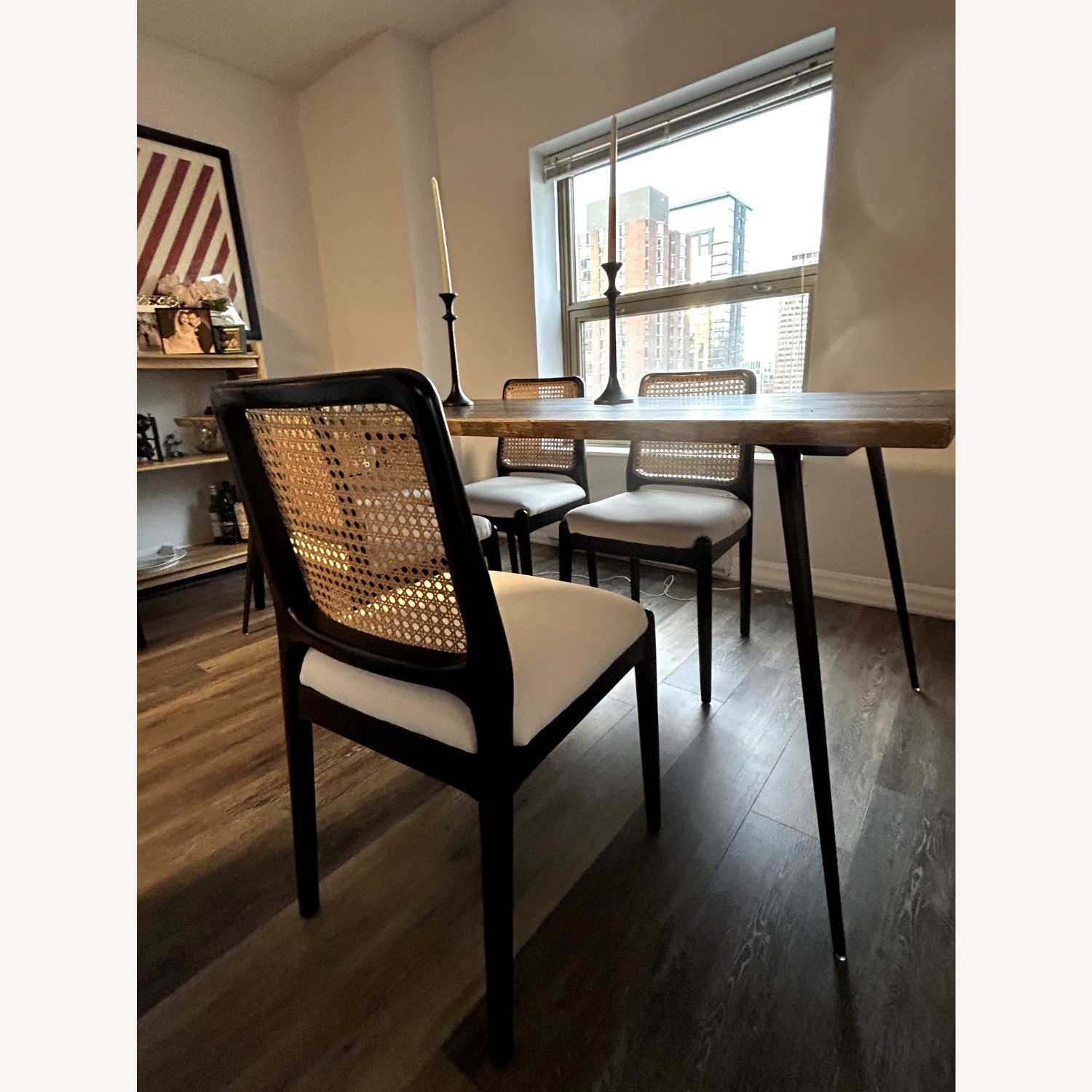 Safavieh Reinhardt Rattan Dining Chair Set of 6 - image-2