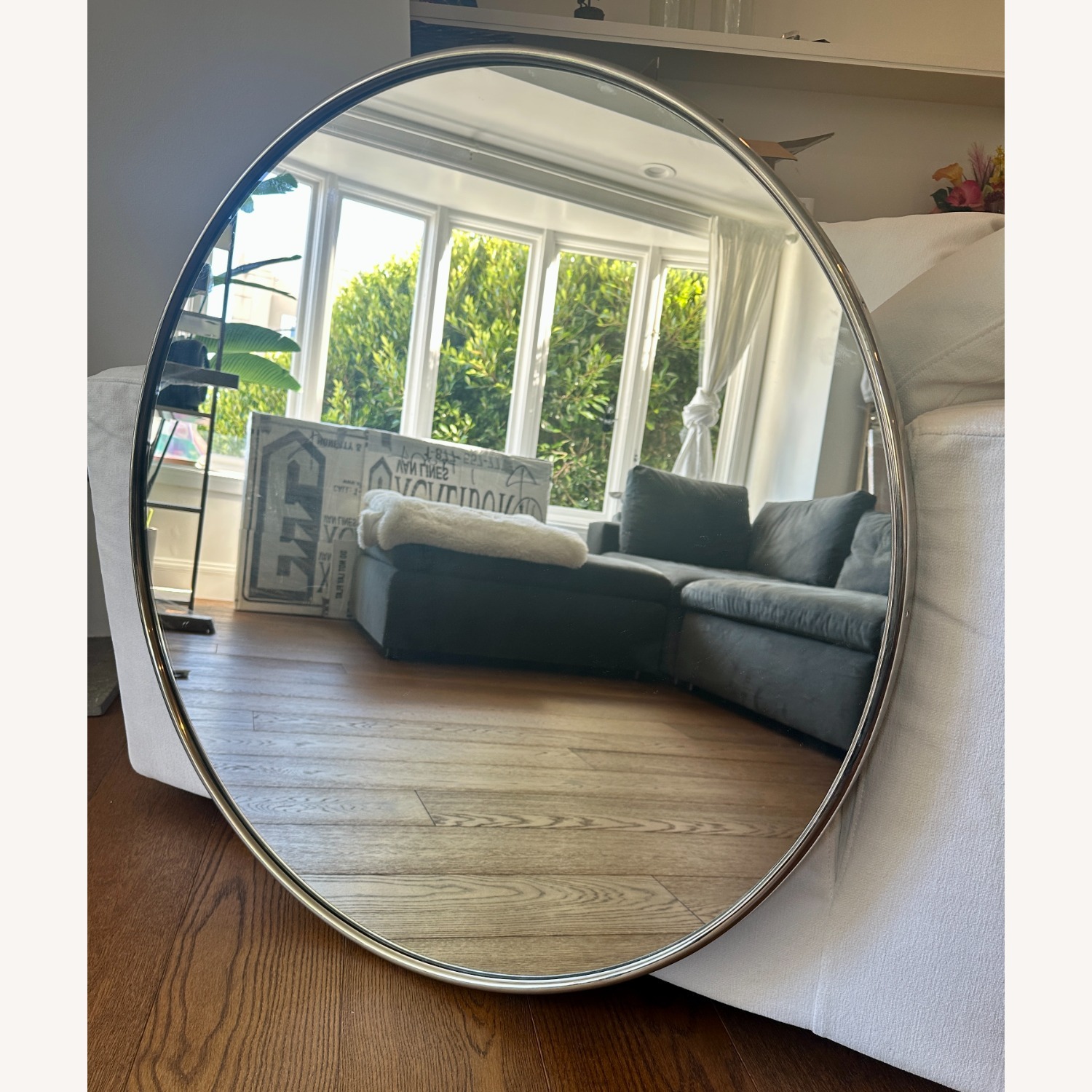 Rejuvenation Mirrored Glass Wall Mirror - image-1