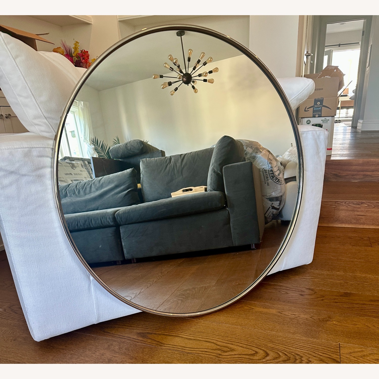 Rejuvenation Mirrored Glass Wall Mirror - image-3