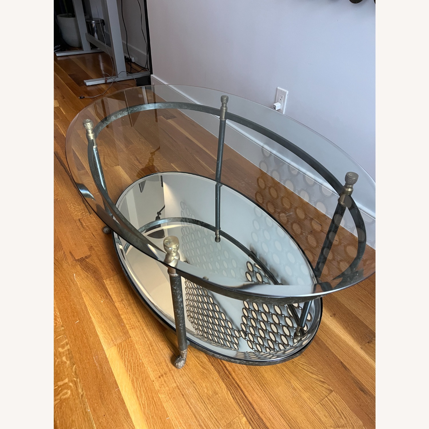 Neoclassical Designer Coffee Table - image-2