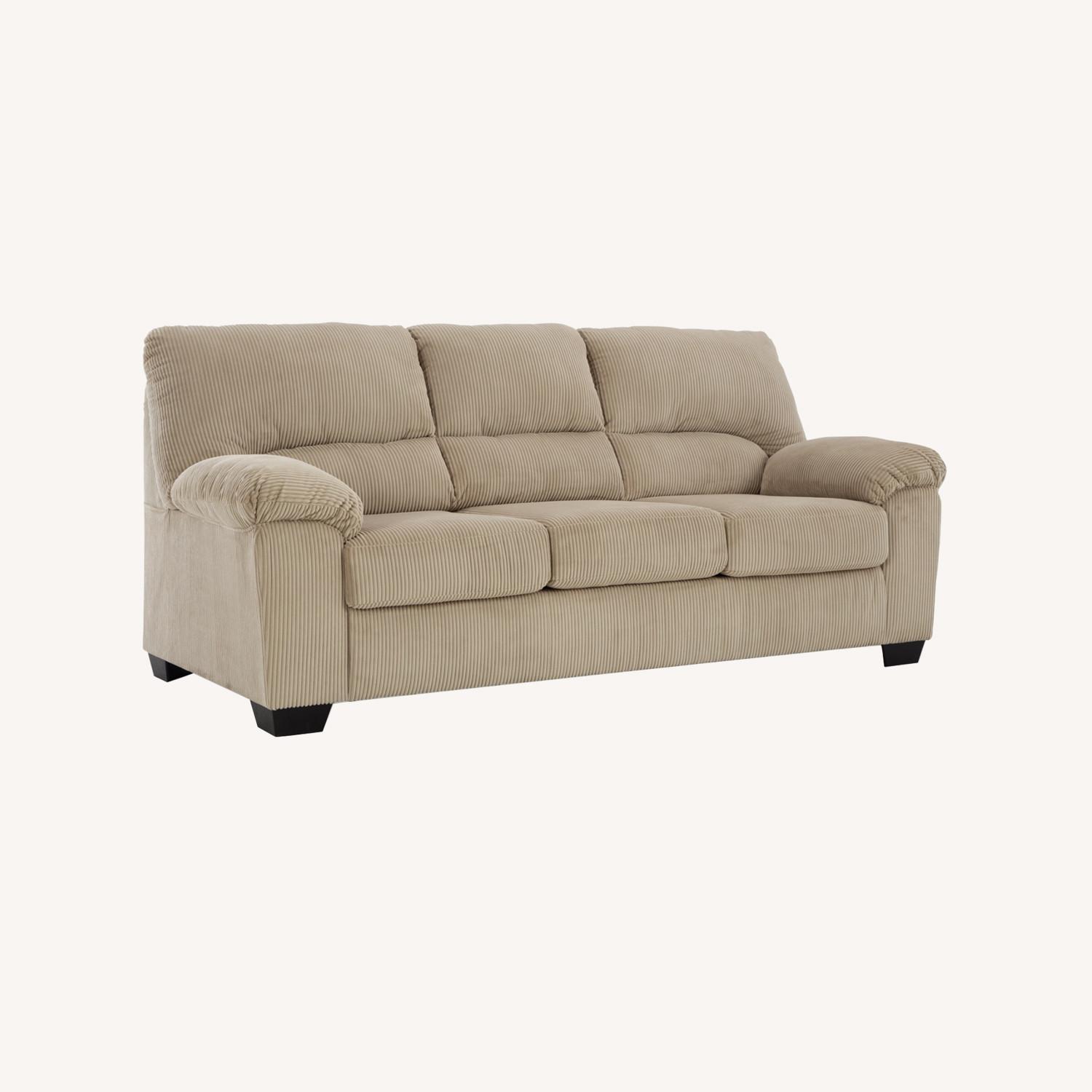 Ashley Furniture Light Brown 3+ Seater Sofa - image-0