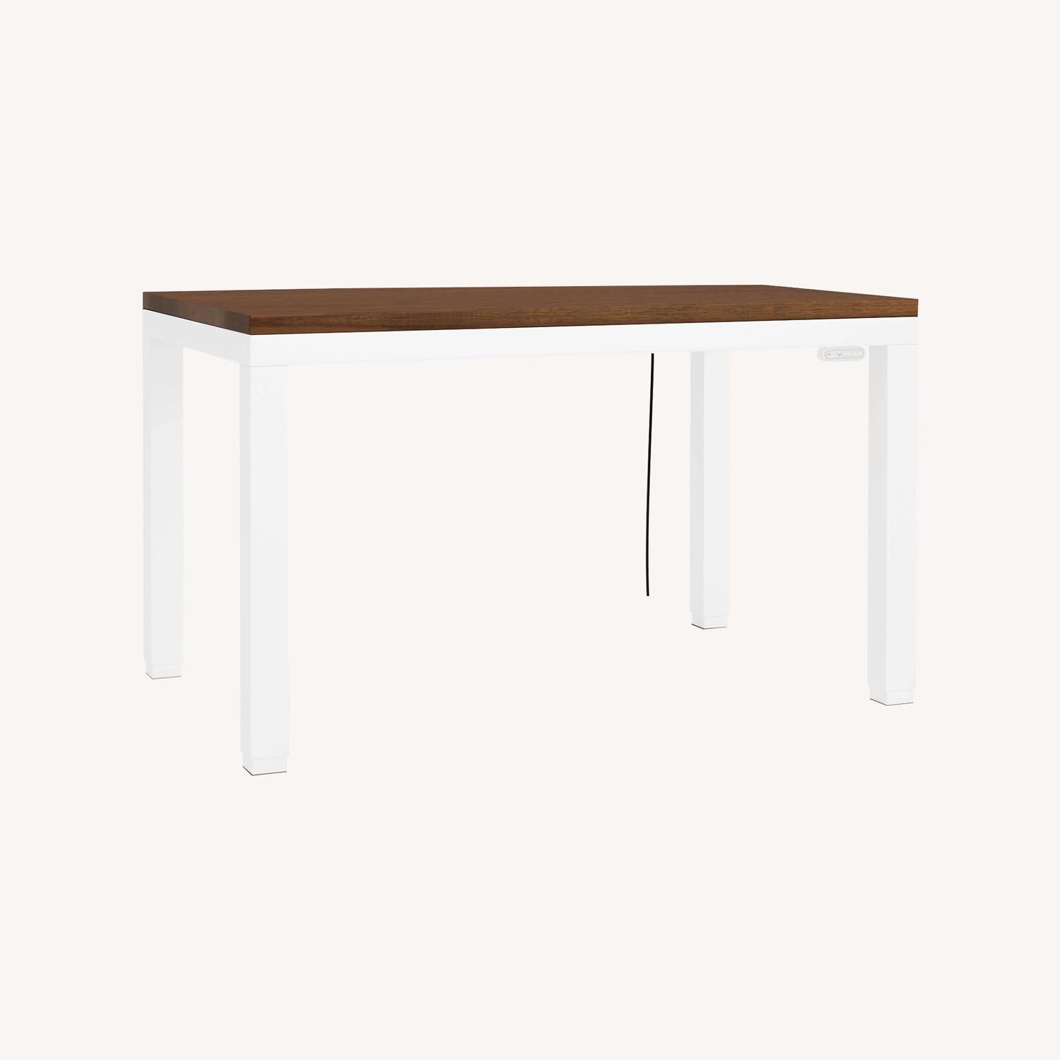 Room & Board White Wood Desk - image-0