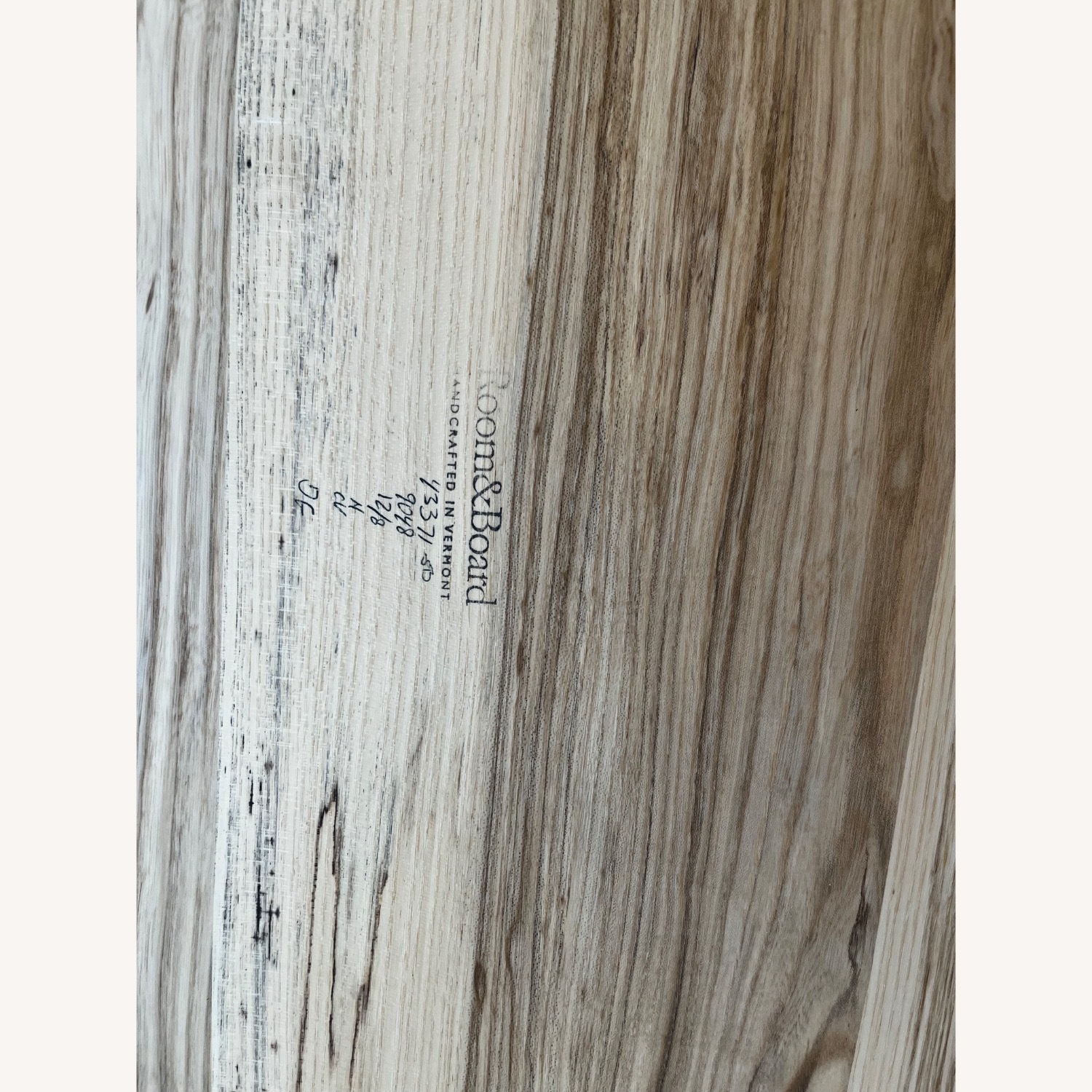 Room & Board White Wood Desk - image-3