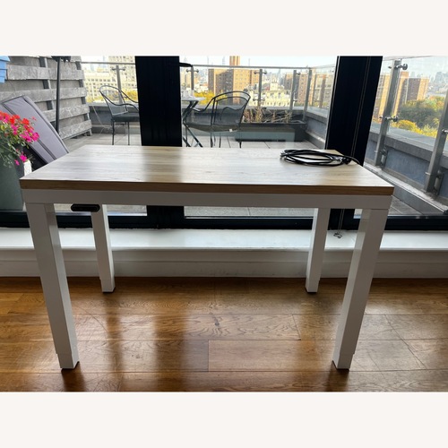 Used Room & Board White Wood Desk for sale on AptDeco