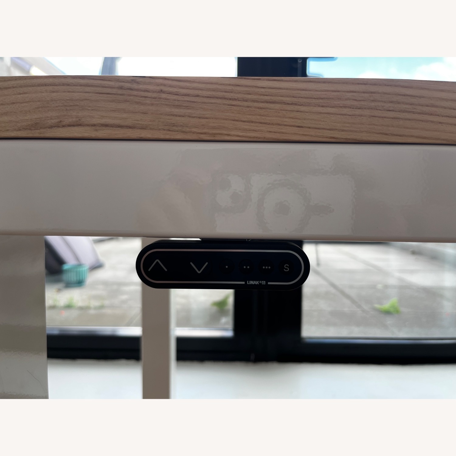 Room & Board White Wood Desk - image-2