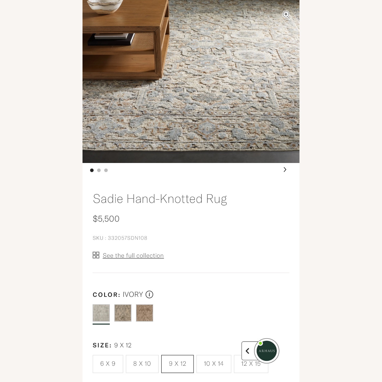 Arhaus Sadie Rug - image-3