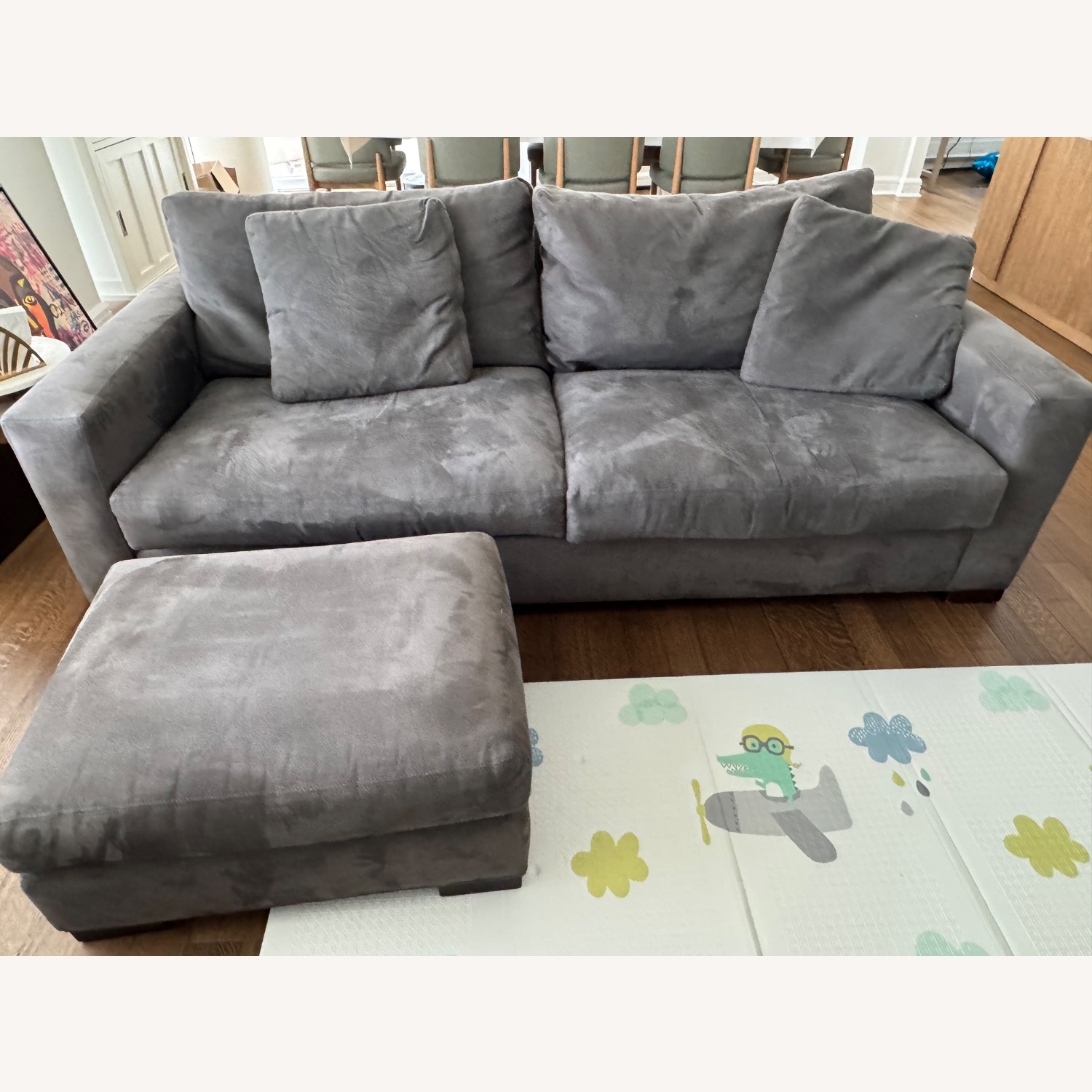 Room & Board Dark Gray 2 Seater Sofa - image-4