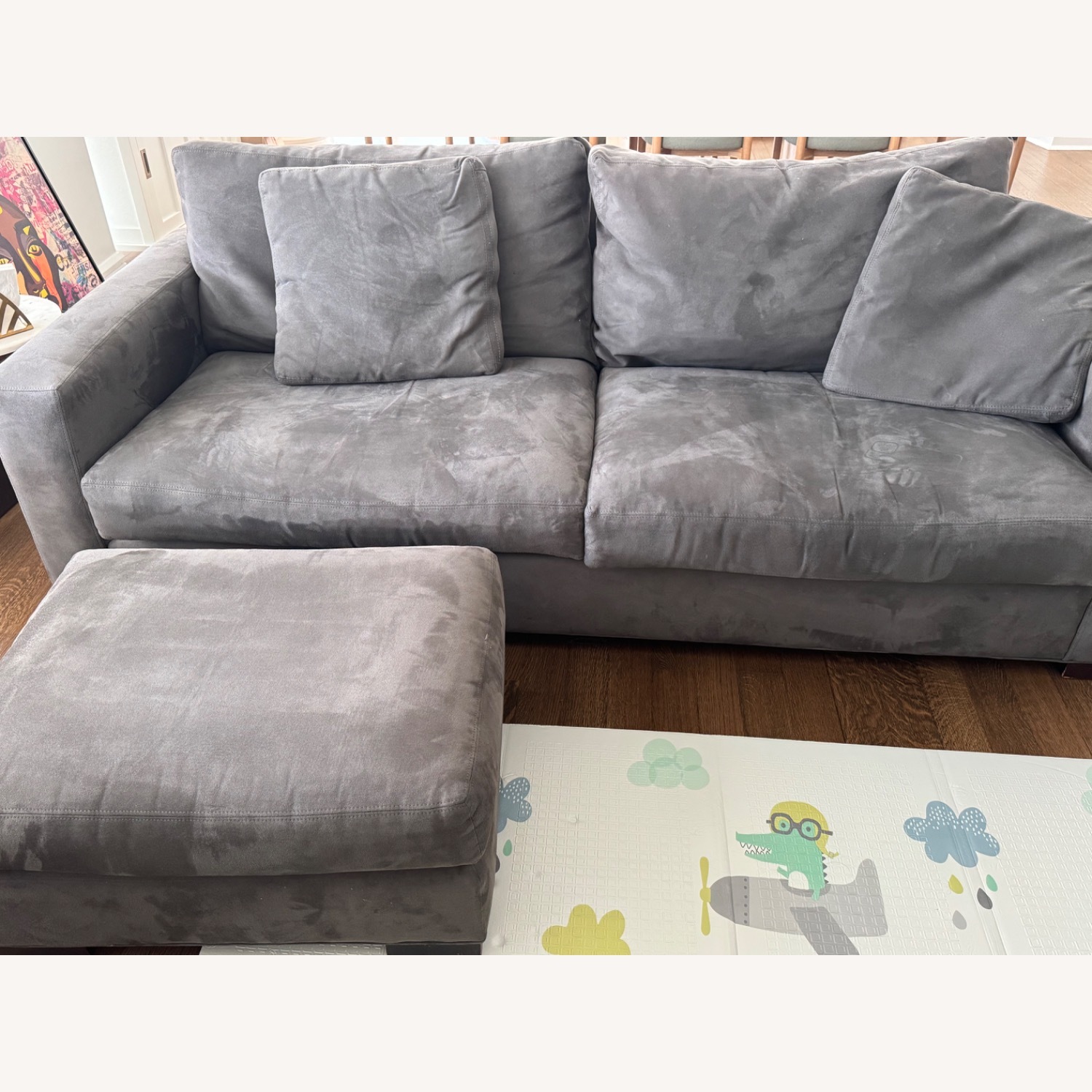 Room & Board Dark Gray 2 Seater Sofa - image-3