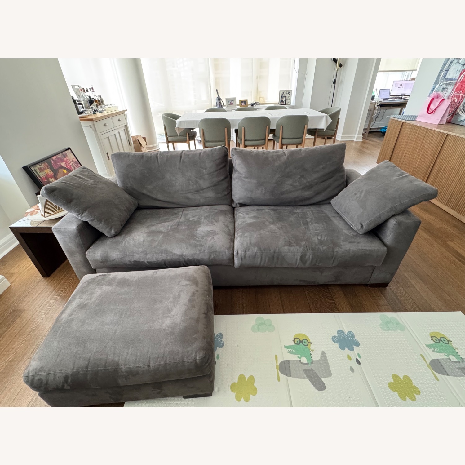 Room & Board Dark Gray 2 Seater Sofa - image-1