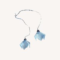 White Glass Ceiling Lamp