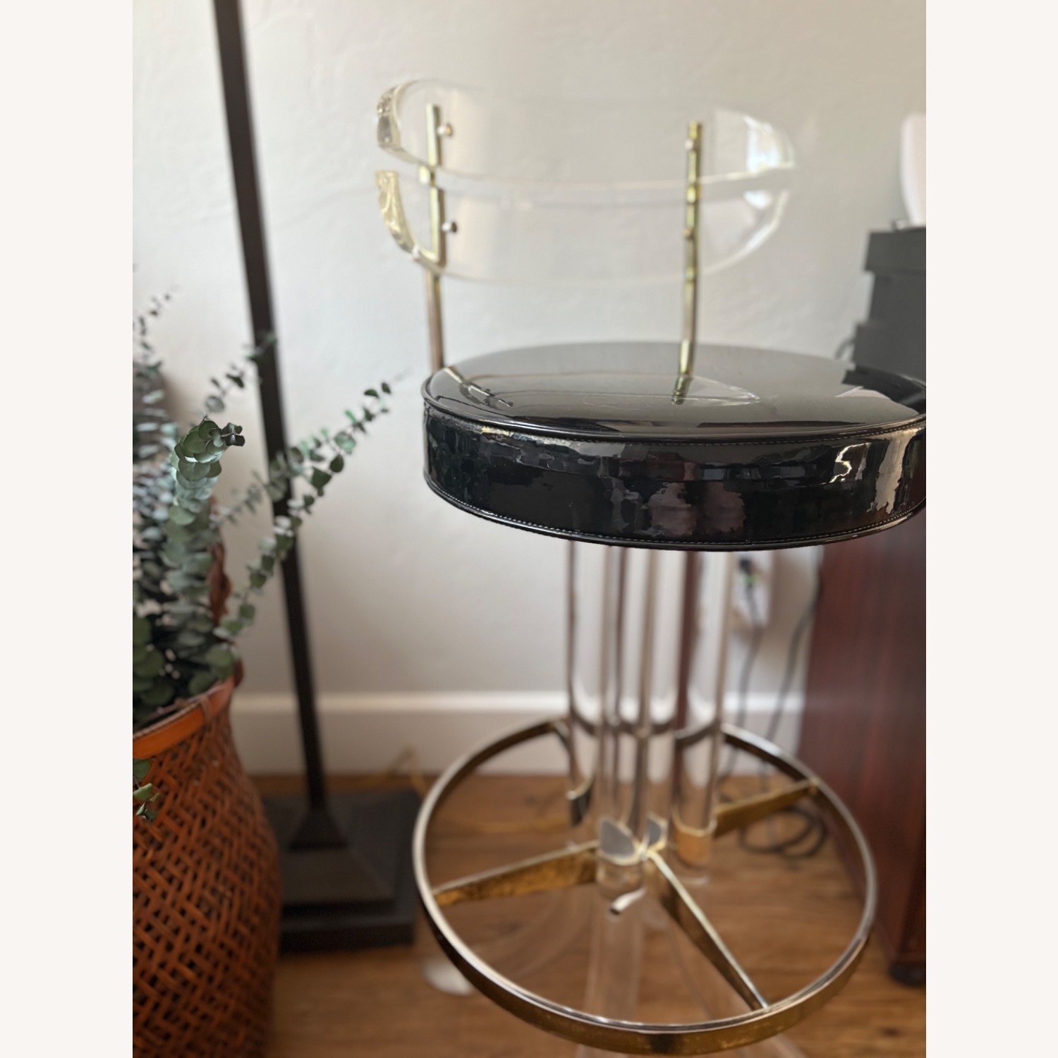 Black Metal Stools - image-4