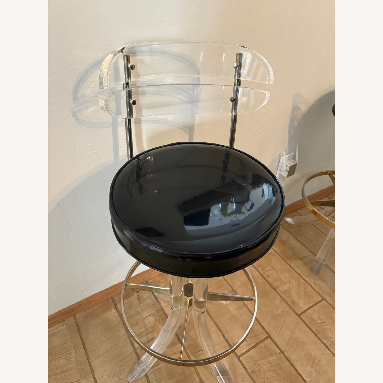 Black Metal Stools - image-3