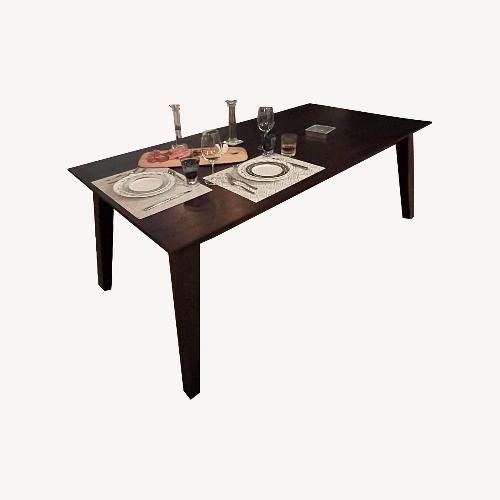 Used Crate & Barrel Steppe 8-Seat Dining Table for sale on AptDeco