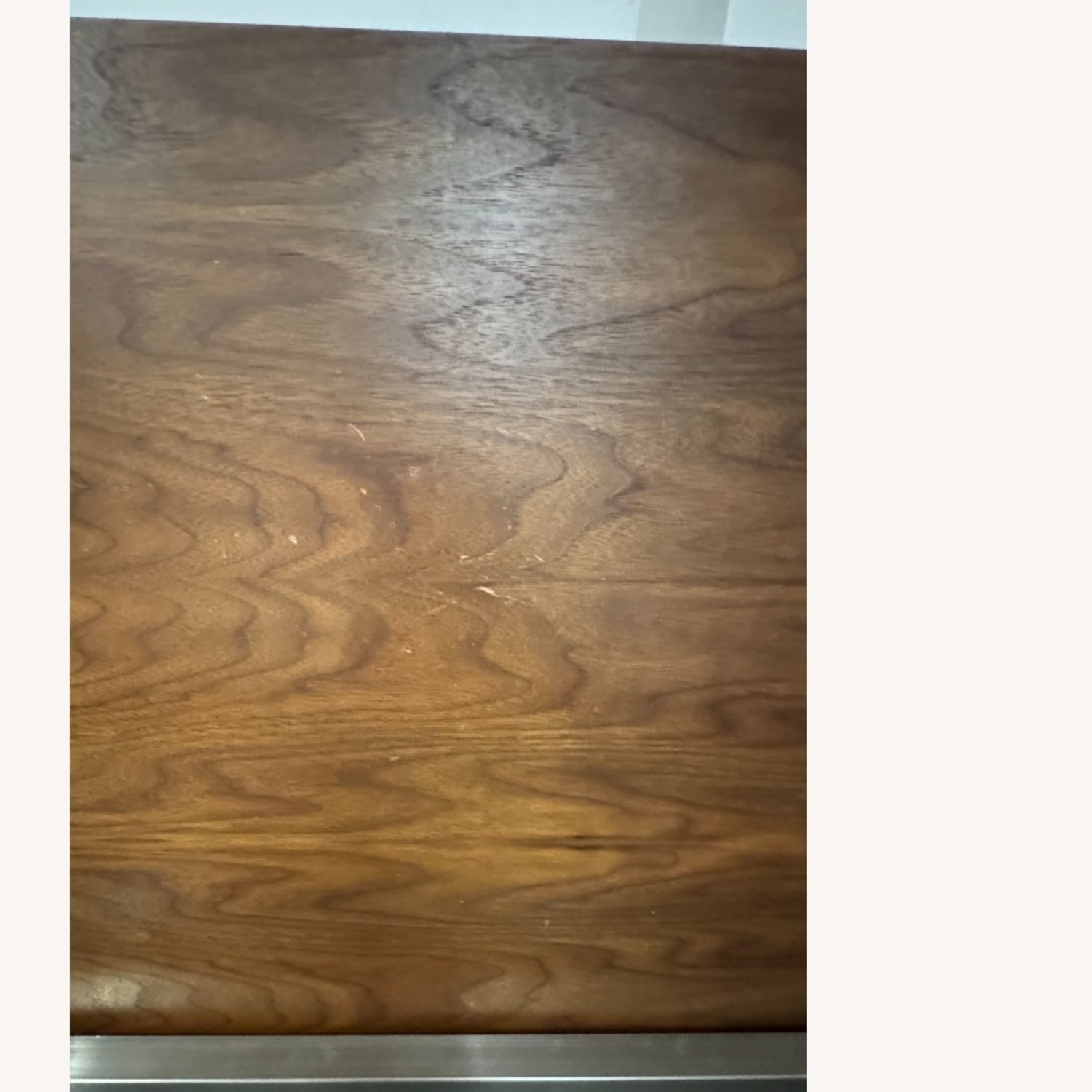 Room & Board Copenhagen Walnut and steel King Bed - image-6