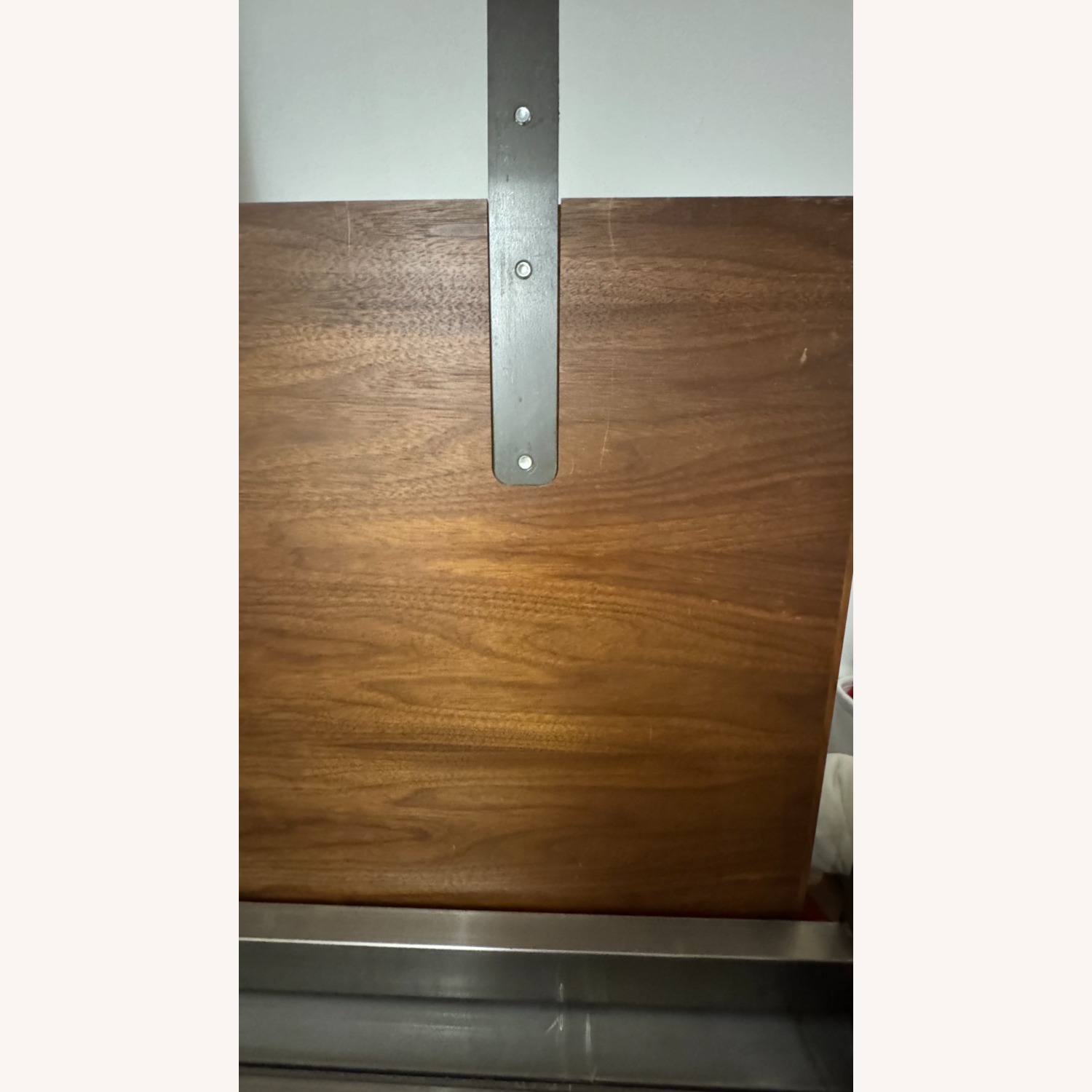 Room & Board Copenhagen Walnut and steel King Bed - image-5