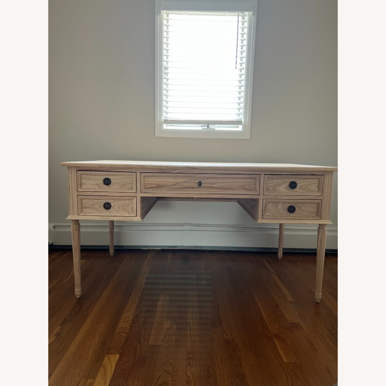 AVE HOME Colette Desk in Natural Wood - image-1