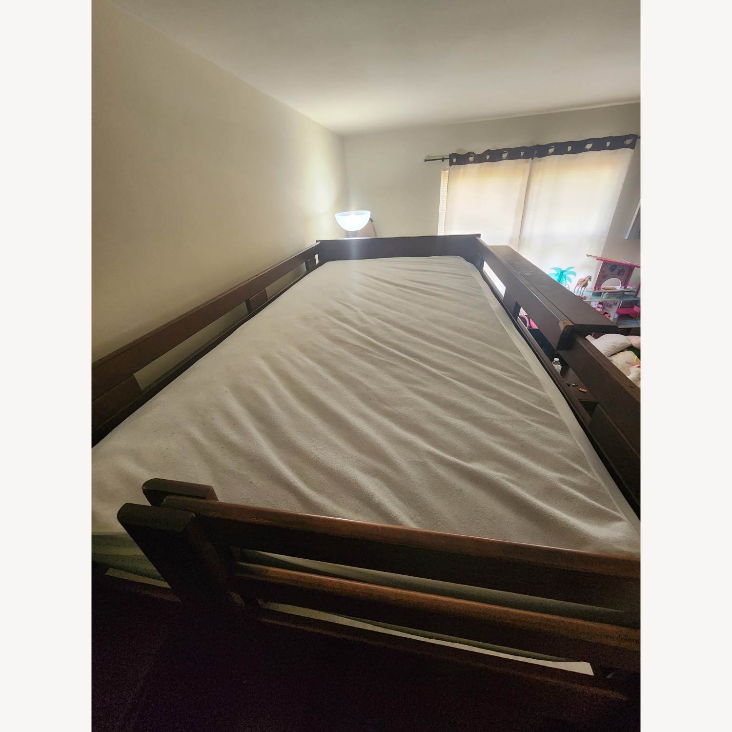 Ivy League Cherry Twin/full Step Loft Bunk  - image-6