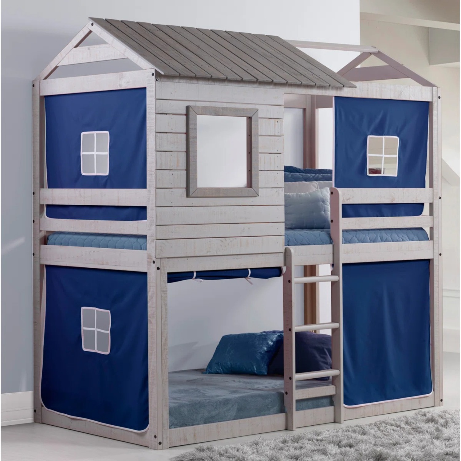 Twin Bunk Bed Barn Style - image-1