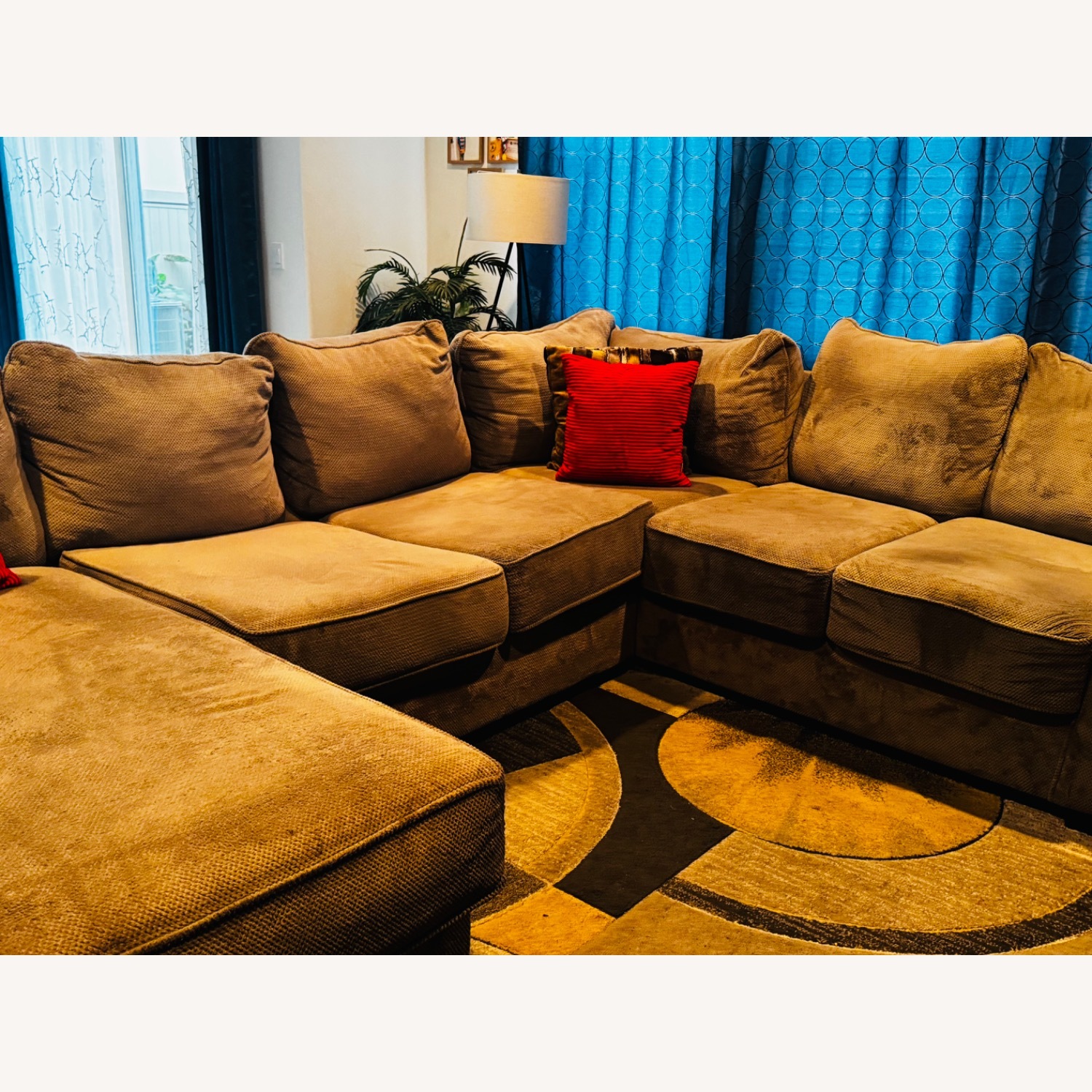 Oracle Gray 3-piece Fabric Sofa - image-1