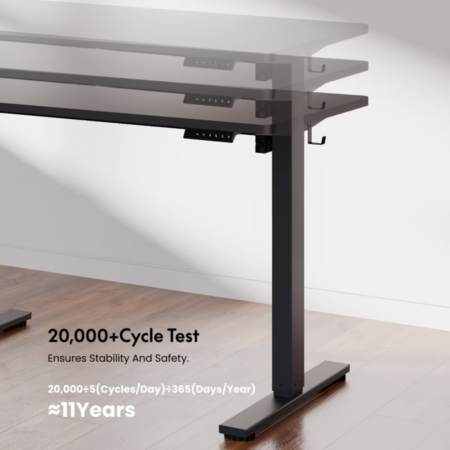 Flexispot Black Standing Desk - image-4