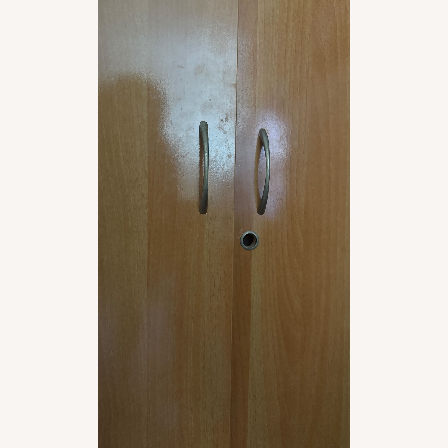 Natural Wood Armoire - image-4