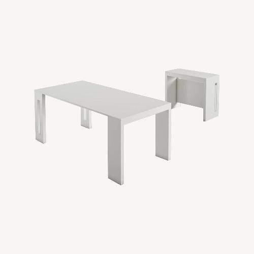Used Casabianca White Console / Dining Table for sale on AptDeco