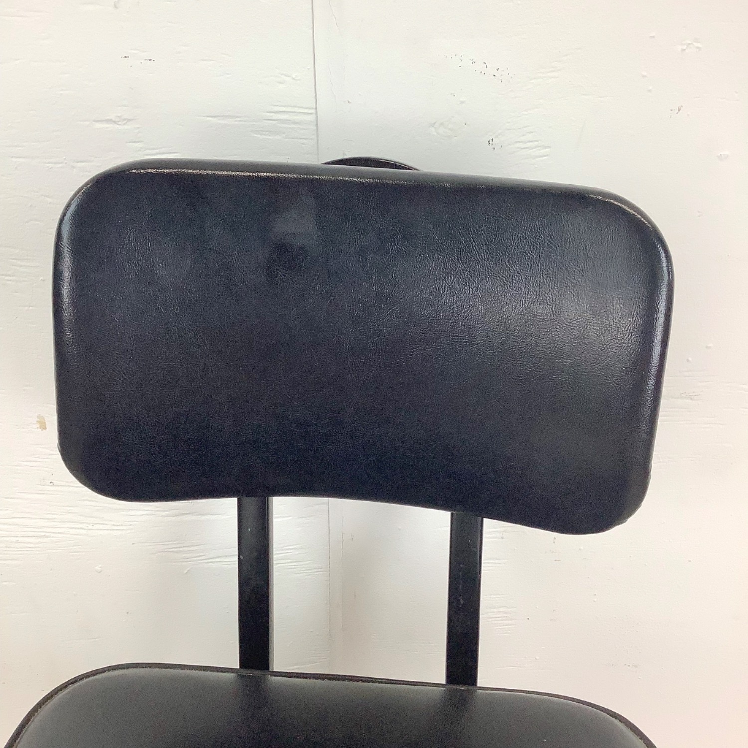 Vintage Industrial Rolling Steel Tanker Chair - image-13