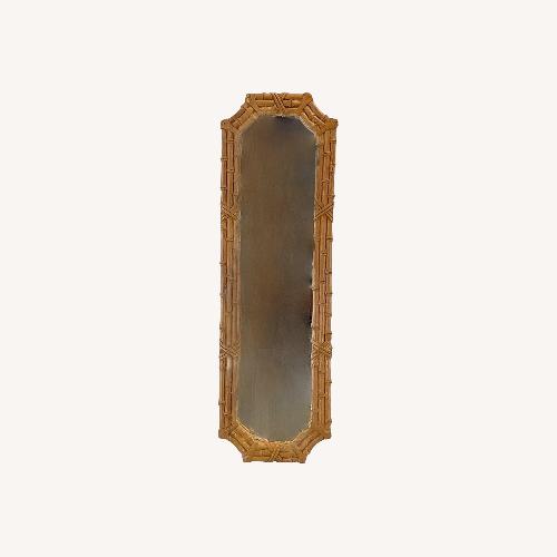 Used Vintage Faux Bamboo Mirror – 1970s for sale on AptDeco