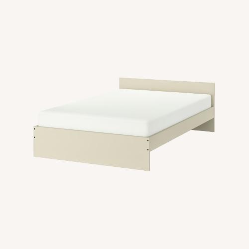Used IKEA Wooden Bed Frame for sale on AptDeco