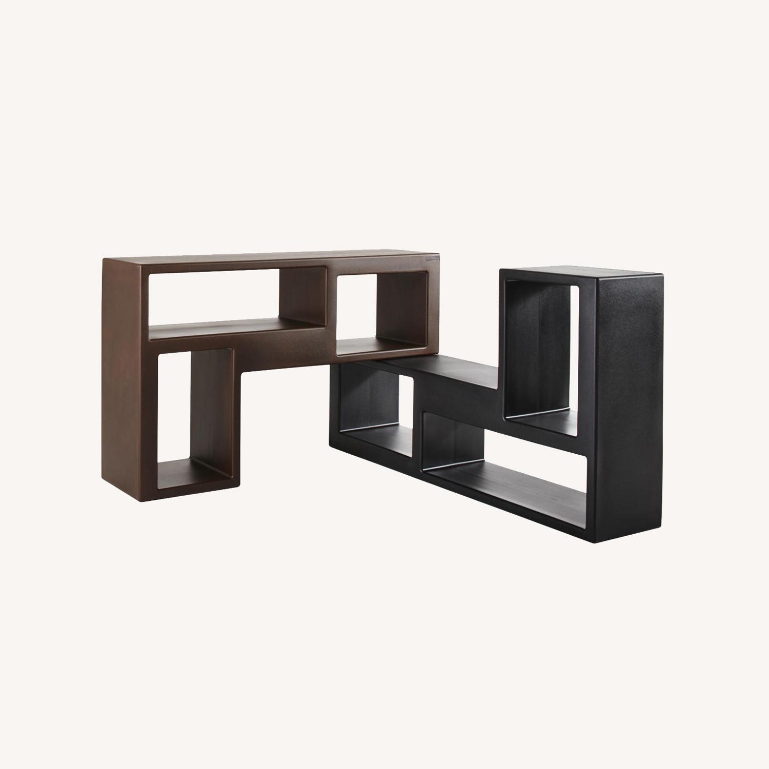 Modular L Shaped Shelves Unit - image-0
