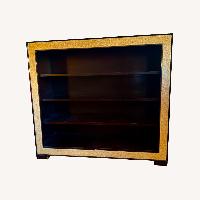Dark Brown Wood Bookcase