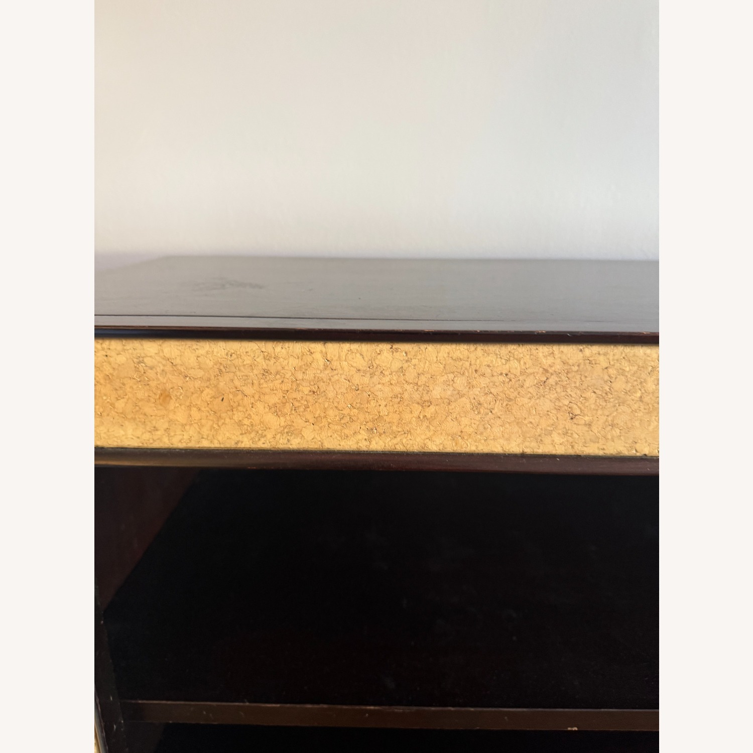 Dark Brown Wood Bookcase - image-1