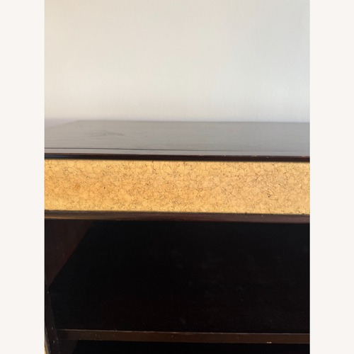 Used Dark Brown Wood Bookcase for sale on AptDeco