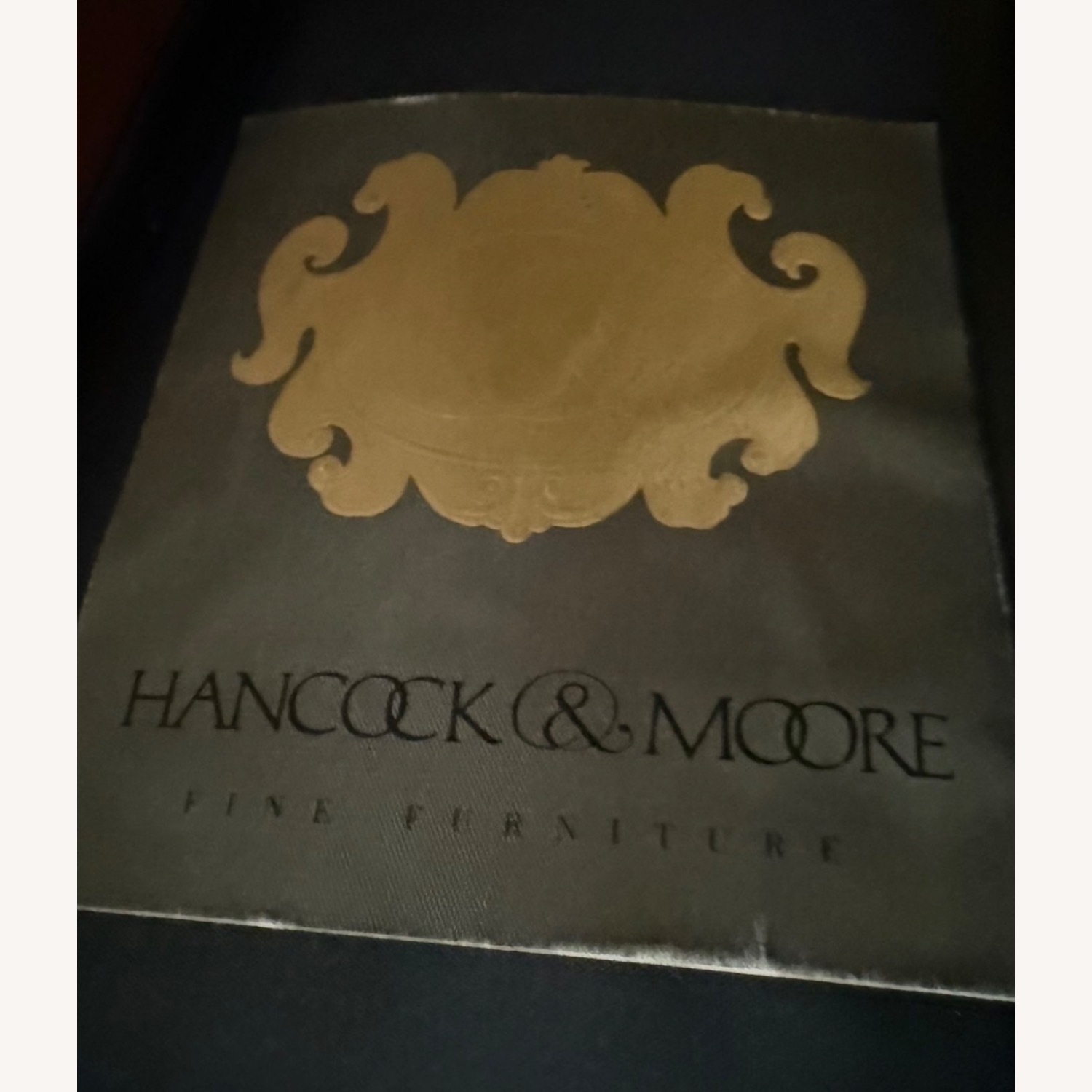 Hancock & Moore Dark Brown Leather Office Chair - image-11