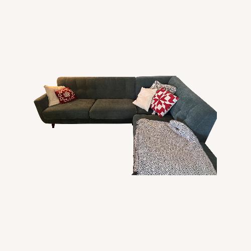 Used Living Spaces Sectional W Lounge for sale on AptDeco