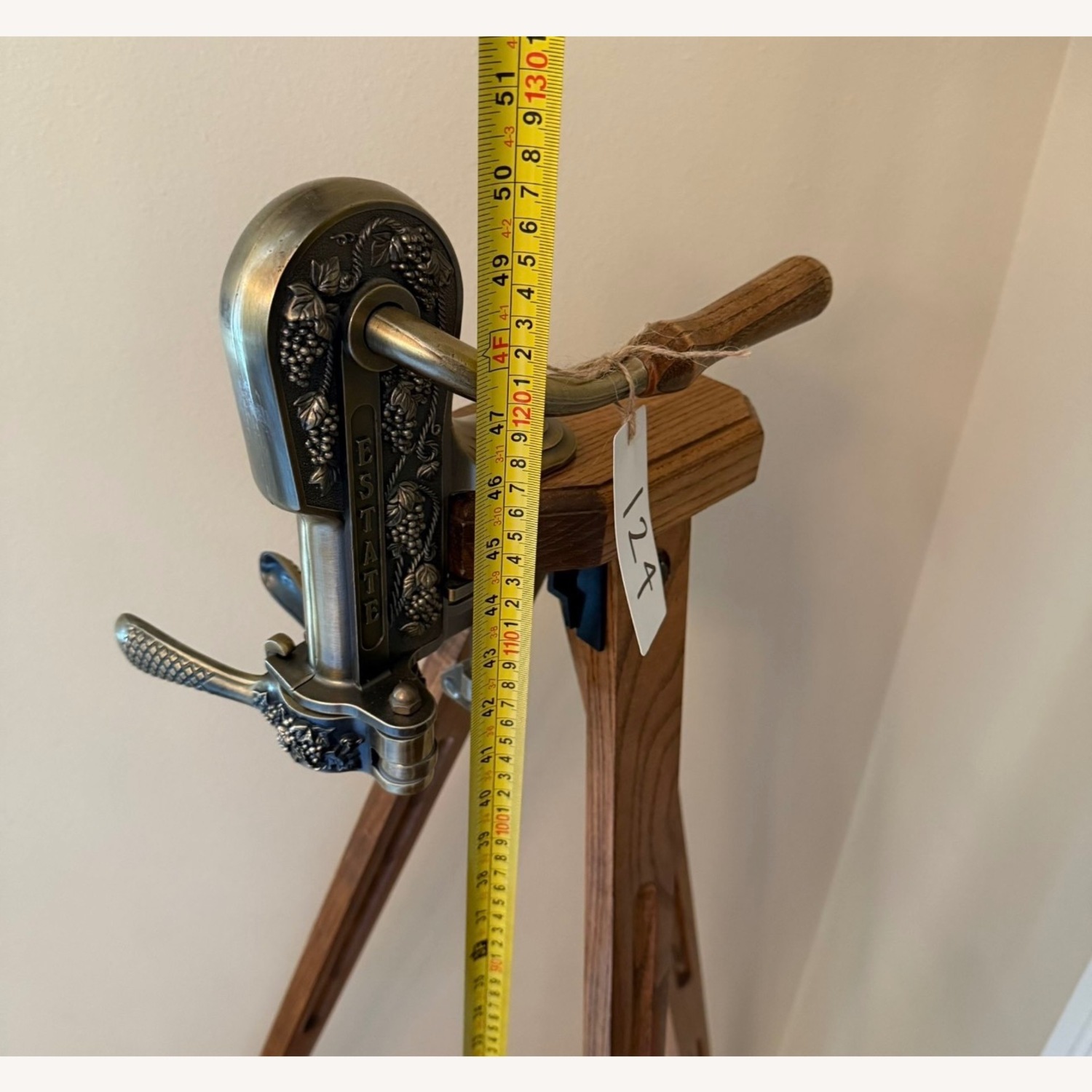 Vintage/Antique Dark Brown Wood Décor - image-6