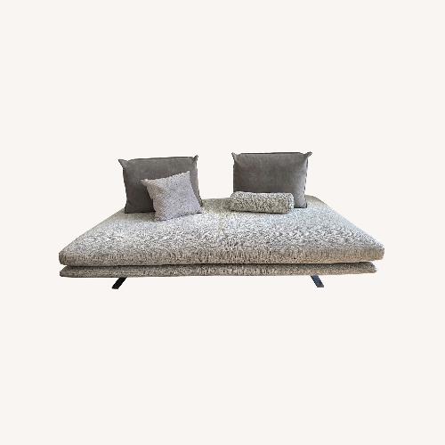 Used Ligne Roset Light Gray Fabric Sleeper Sofa for sale on AptDeco