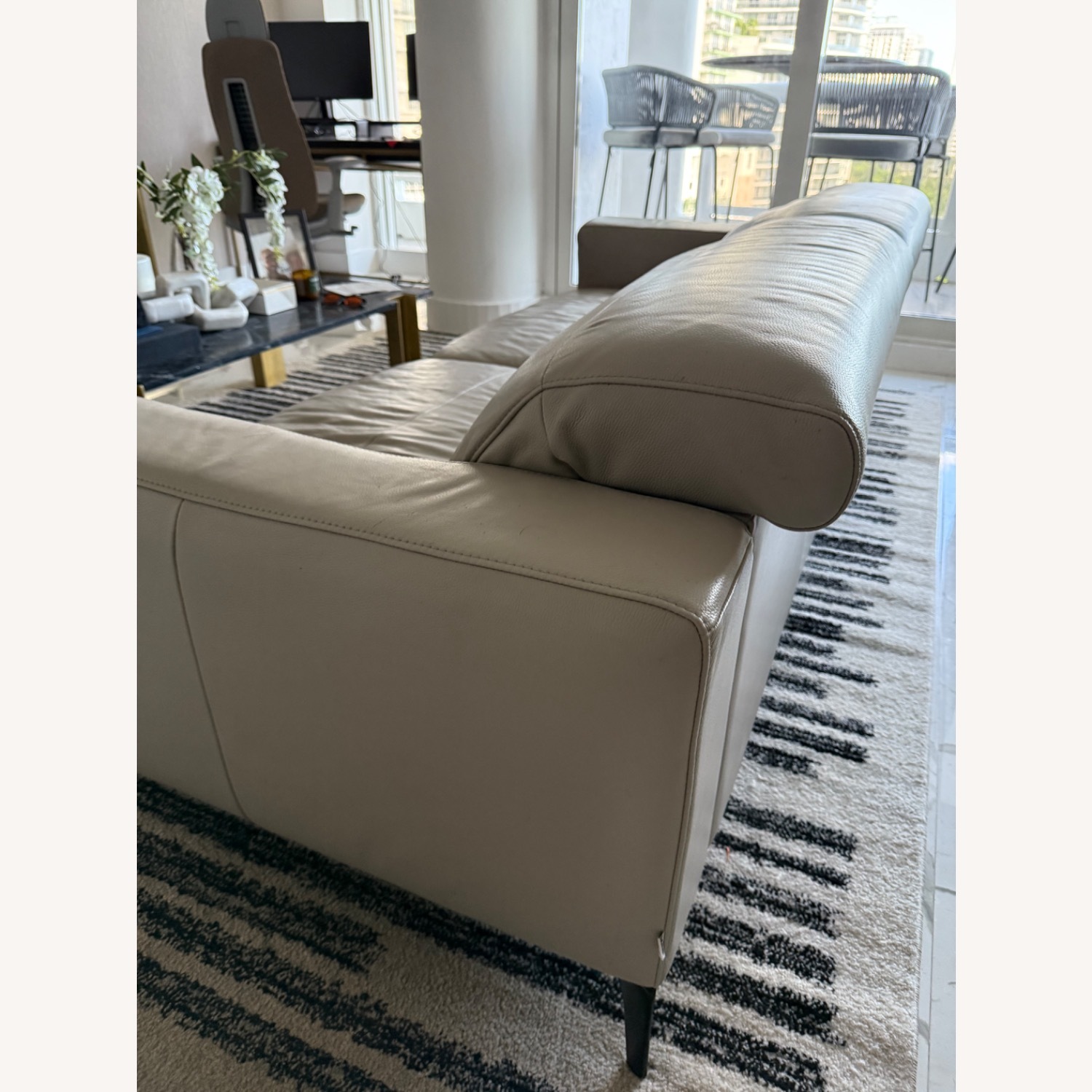 BoConcept Zürich 3 Seater Sofa Couch Estoril Leather - image-3