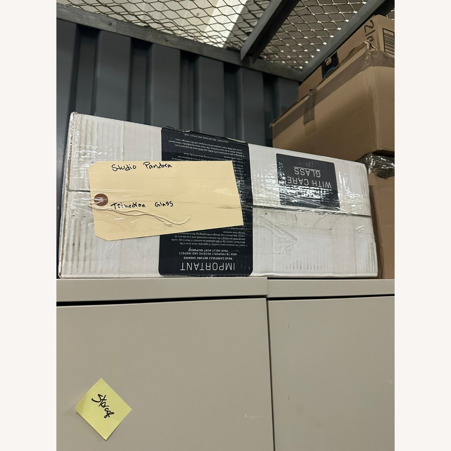 Holly Hunt Transparent Glass Table Lamp - image-4