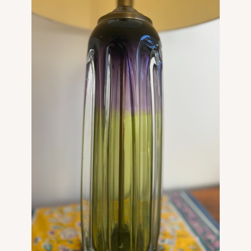 Used Currey and Company Glass Table Lamps for sale on AptDeco