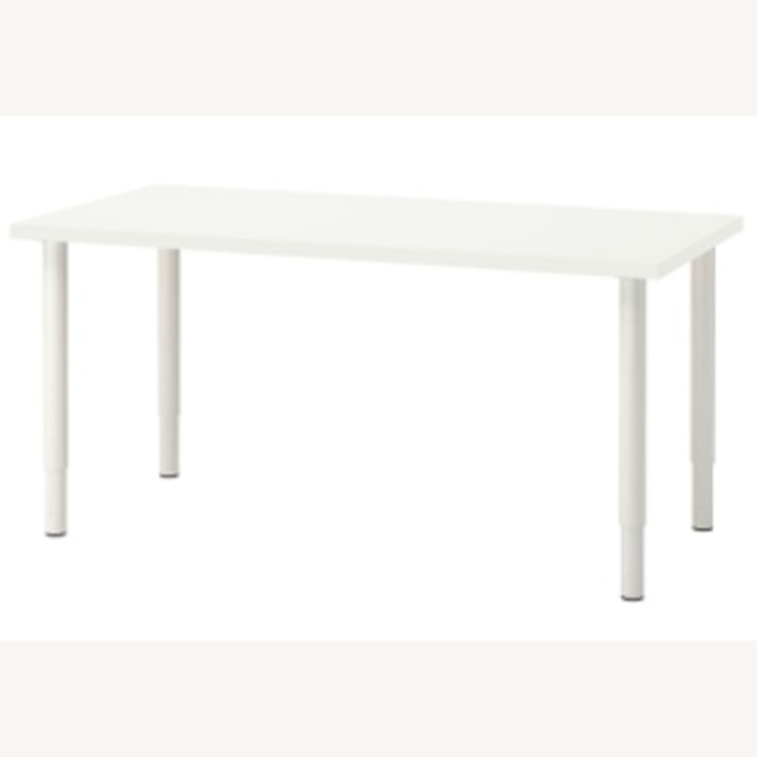 IKEA White Wood Desk Table Top - image-1