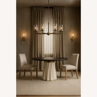 Designer Dining Table Attributed to Baker